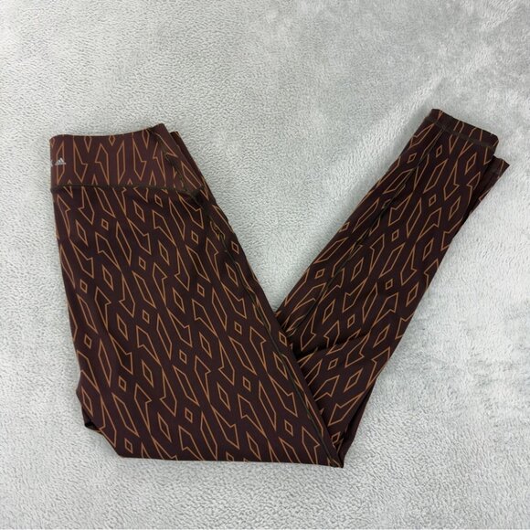 Adidas x Ivy Park Women's Size Large Monogram Sheer Panel Tights/Leggings - Picture 1 of 10